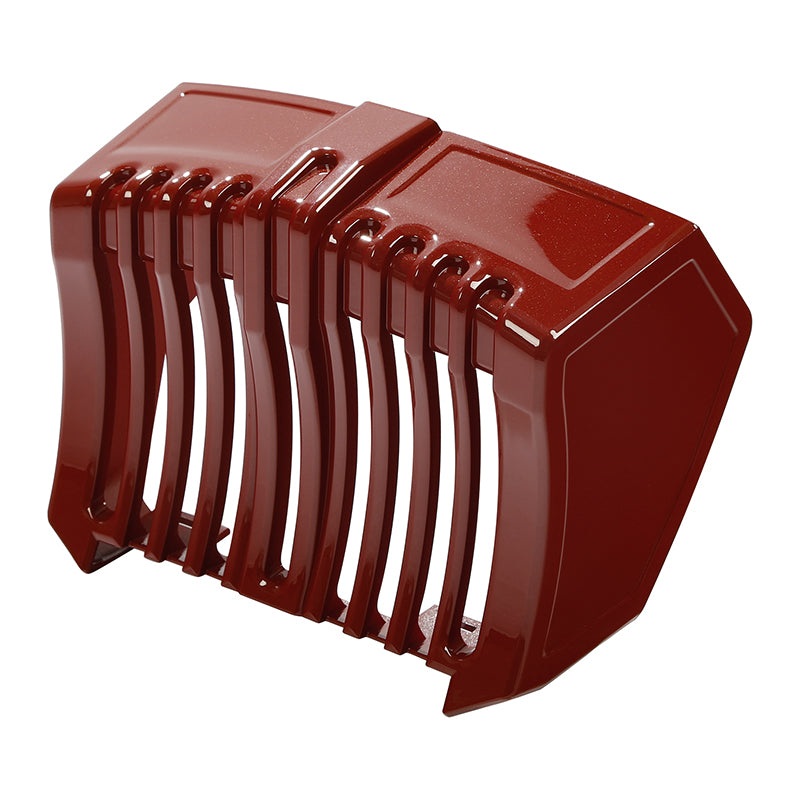 HR3 Pearl Red & Dark Alloy Harley Oil Cooler Cover For Harley Touring 2017-2023