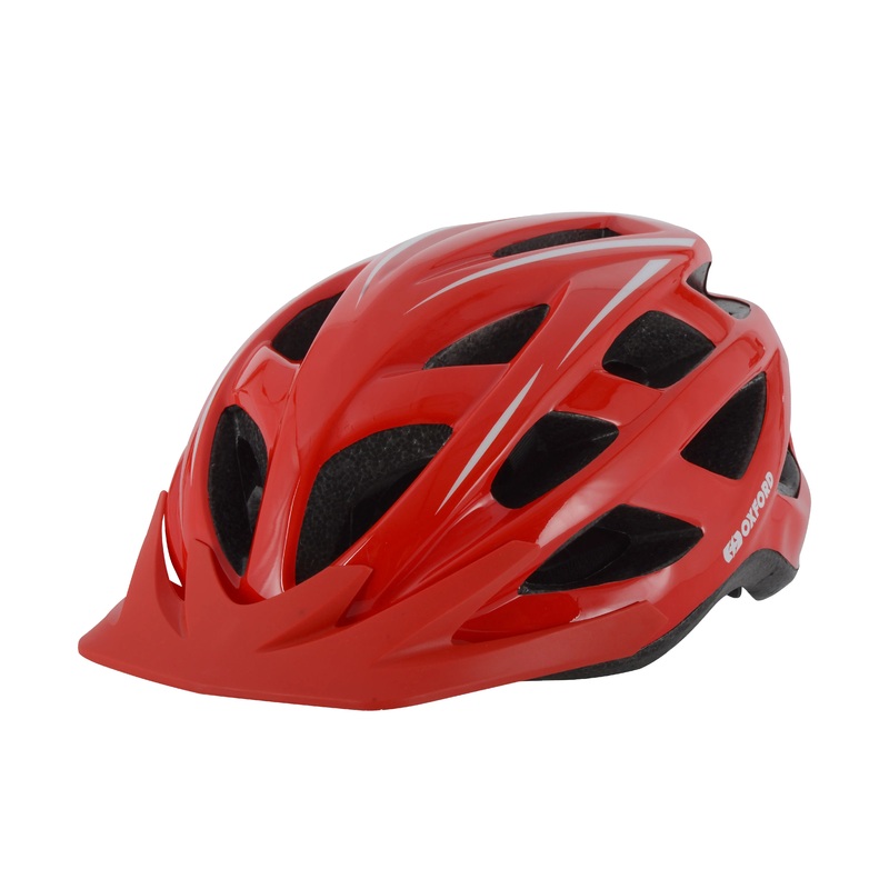 Oxford Talon Cycle Helmet Red