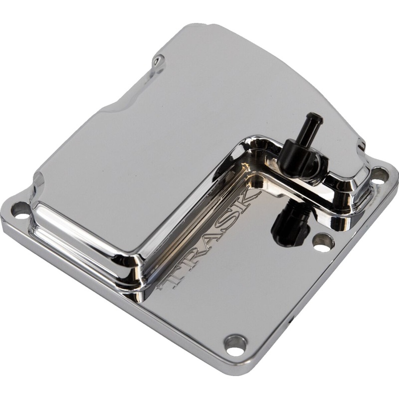 Vented Transmission Top Cover, Chrome – Milwaukee 8