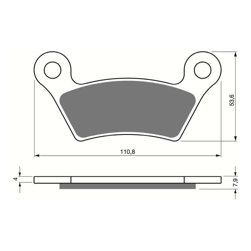 GOLDfren Brake Pads Sintered Sports GF407 – S3