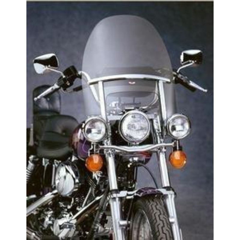 National Cycle Lightbar Chr For Harley Fxd Fxst Fxwg 80-10