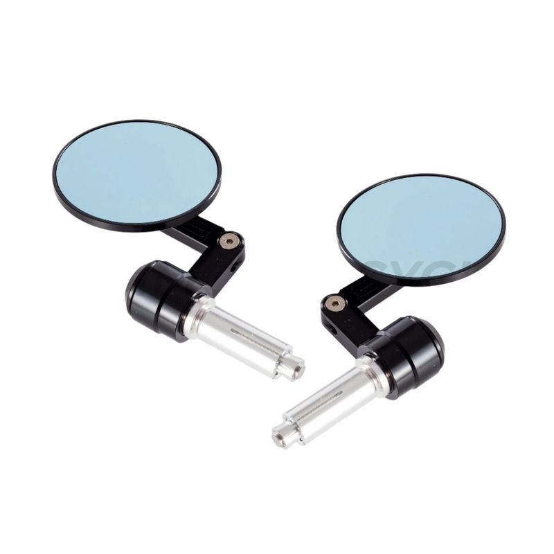 Pair of CNC Adjustable Handlebar End Mirrors