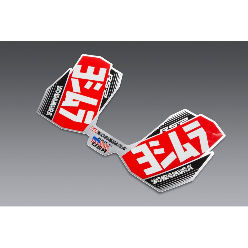 RS-2 MUFFLER WRAP AROUND DECAL OFF-ROAD