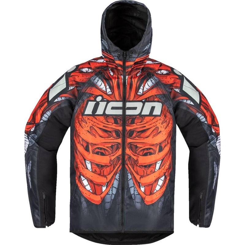 Icon Airform Manik’R Textile Jacket Red