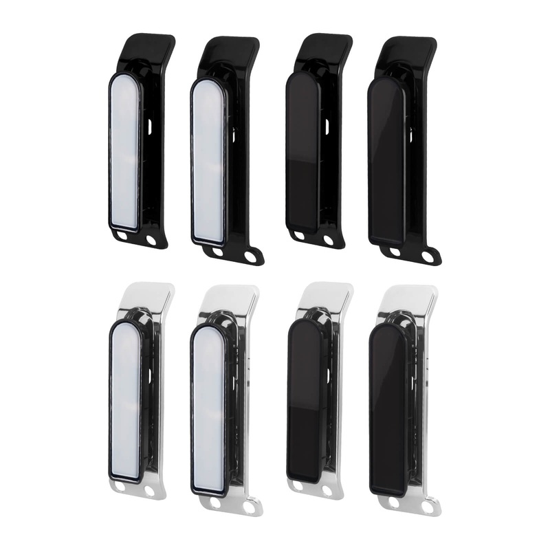 LED Filler Lights Fender Saddlebag Side Turn Signal For Harley Touring 14-Up