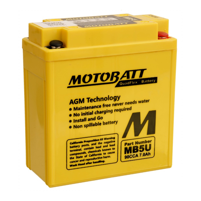 Motobatt Battery Quadflex AGM – MB5U
