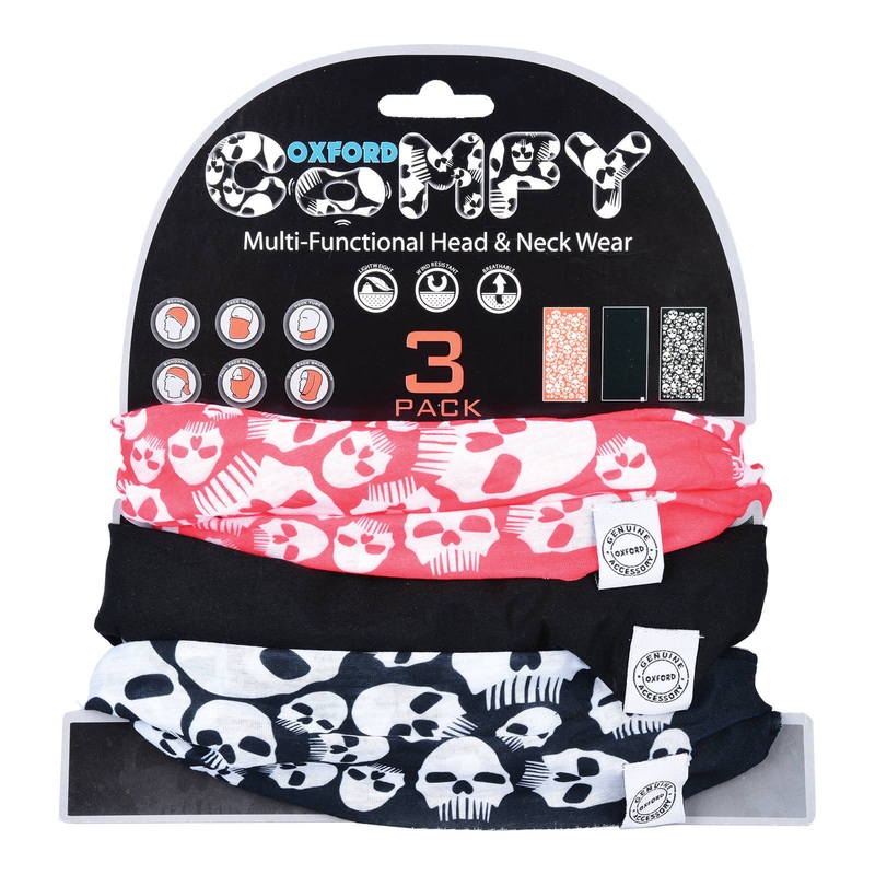Oxford Comfy – Skulls (3 Pack)
