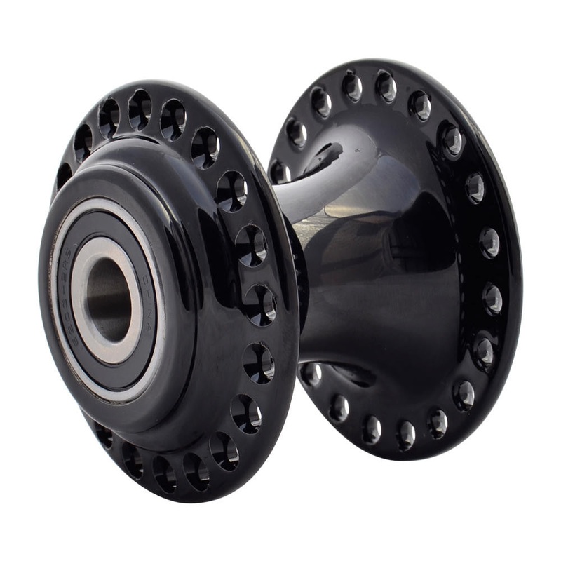 40 Spoke Chopper Spool Hub – Gloss Black