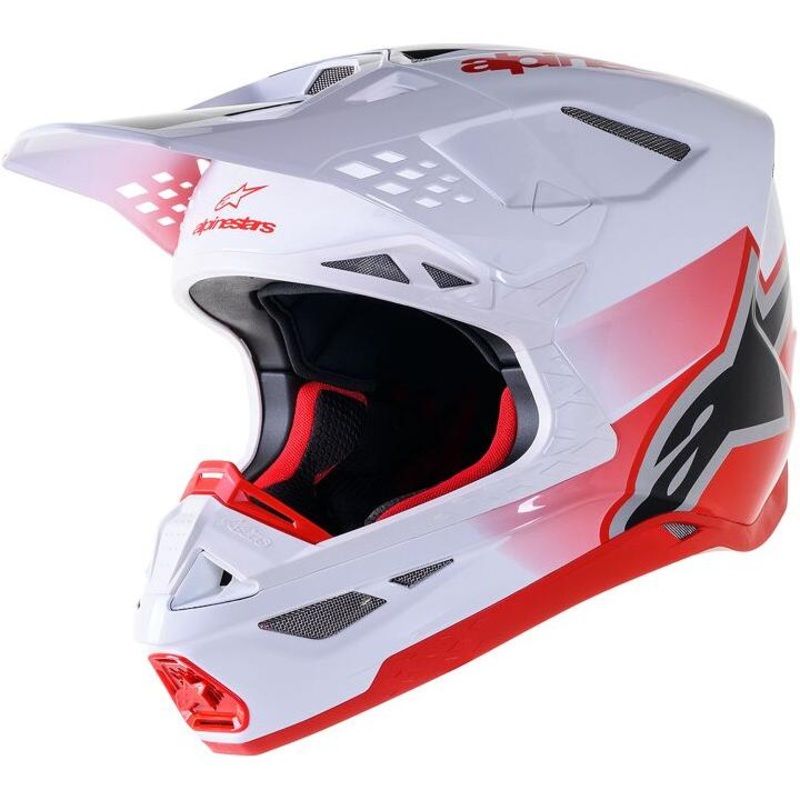 Alpinestars Supertech M10 Unite MX Red / White