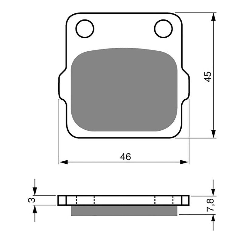GOLDfren Brake Pads GF007 – S3