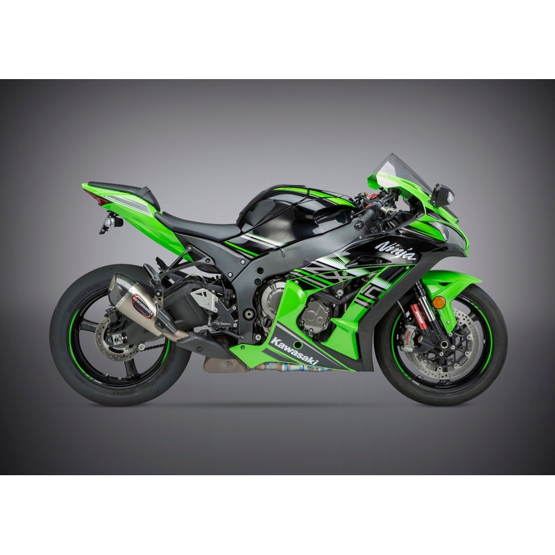 ZX-10R/RR 12-20 ALPHA T Slip-On Titanium Exhaust, w/ Titanium Muffler