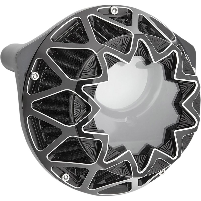 Crossfire Air Cleaner, Contrast – 91-21 XL Sportster
