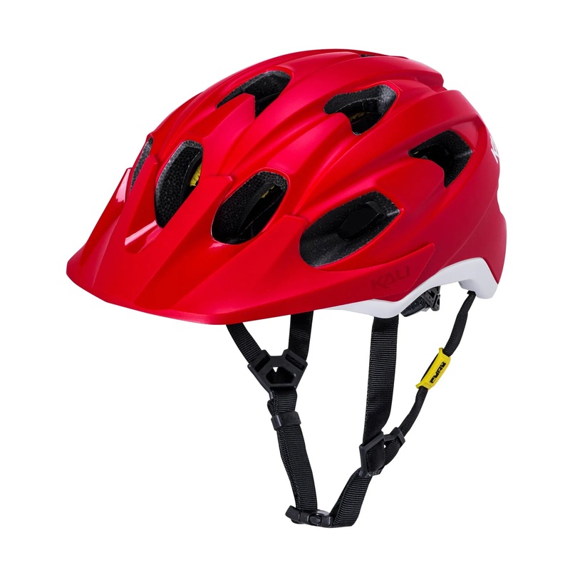 Kali LTD Pace SLD Cycle Helmet Matt Red / White