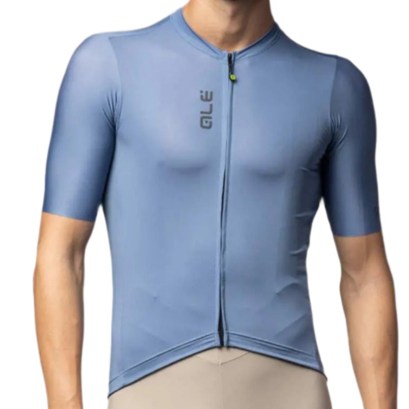 Ale Clothing Colour Block SS25 Pragma Short Sleeves Cycle Jersey Light / Blue
