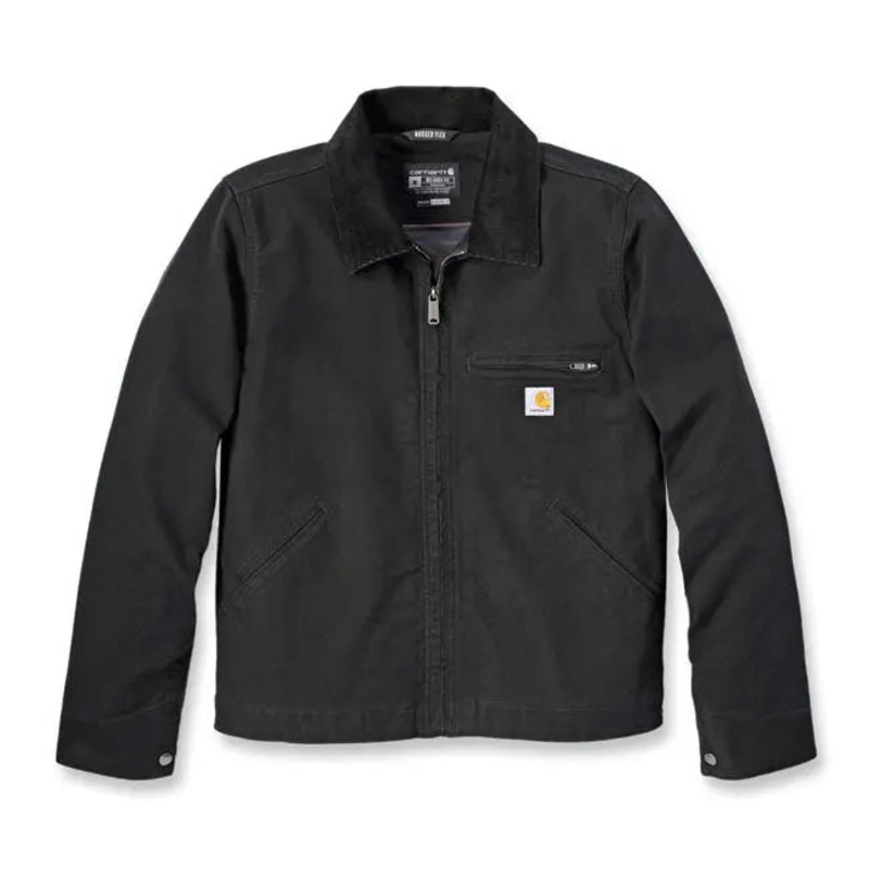 Carhartt Duck Detroit Relaxed Fit Jacket Black
