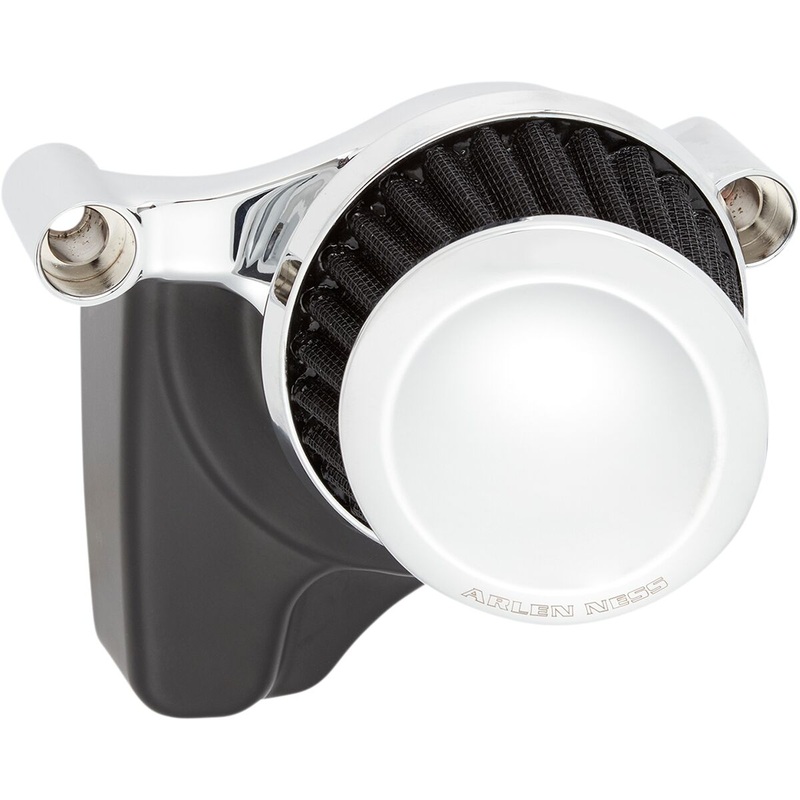 Mini 22 Air Cleaner, Chrome – 08-16 Touring / 16-17 FLST & FXDLS