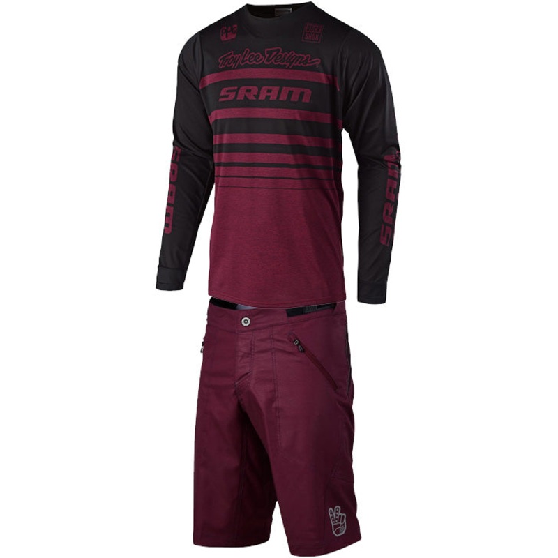 Troy Lee Designs – Skyline Streamline LS Jersey Short w/ Liner Combo