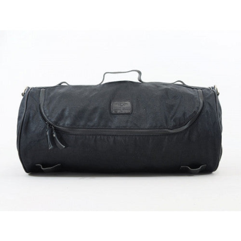 Longride Waxed Canvas Roll Bag Black – 32.5 Liters