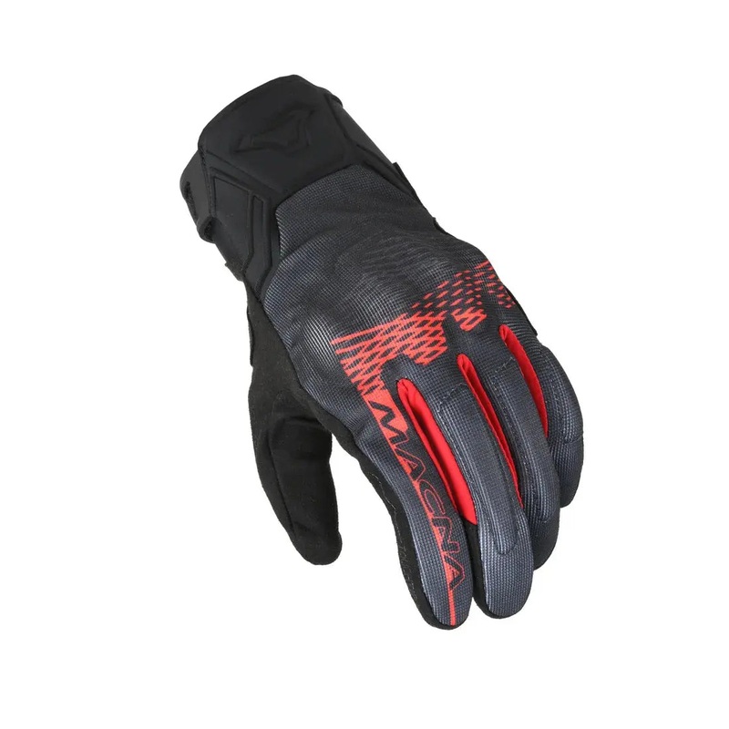 Macna Recon 2.0 Short Textile Gloves Black / Red