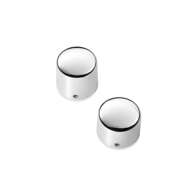 Harley Davidson 41705-09 Rear Axle Nut Covers AXLE COVER, CLASSIC CHROME