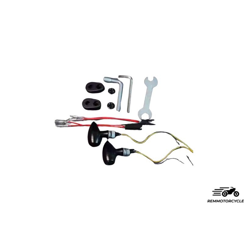 LED Turn Signals Ducati Scrambler Plug&Play + Mounts