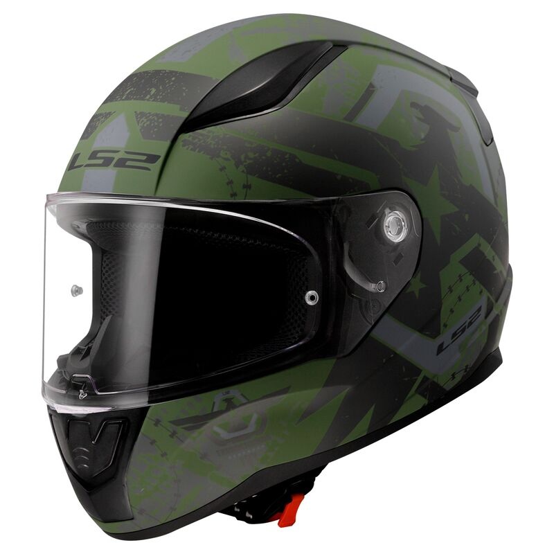 LS2 FF353 Rapid 2 Thunder Birds Matt Military Green