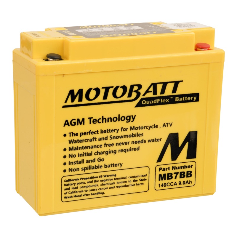 Motobatt Battery Quadflex AGM – MB7BB