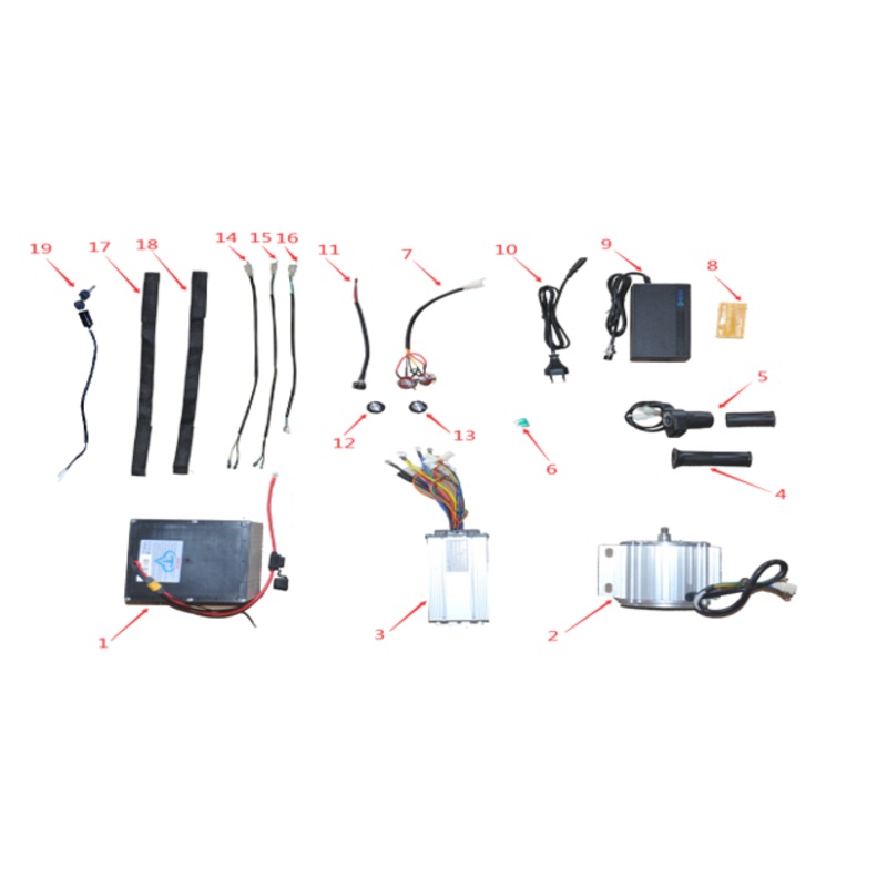 Power Cable – EV Dirt Bike (1600W & 2500W)