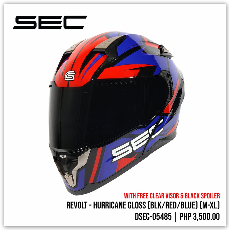 REVOLT – HURRICANE GLOSS (BLK/RED/BLU)