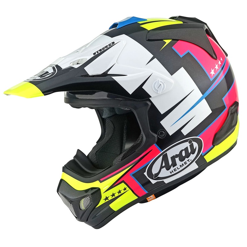 Arai MX-V Evo Battle Yellow