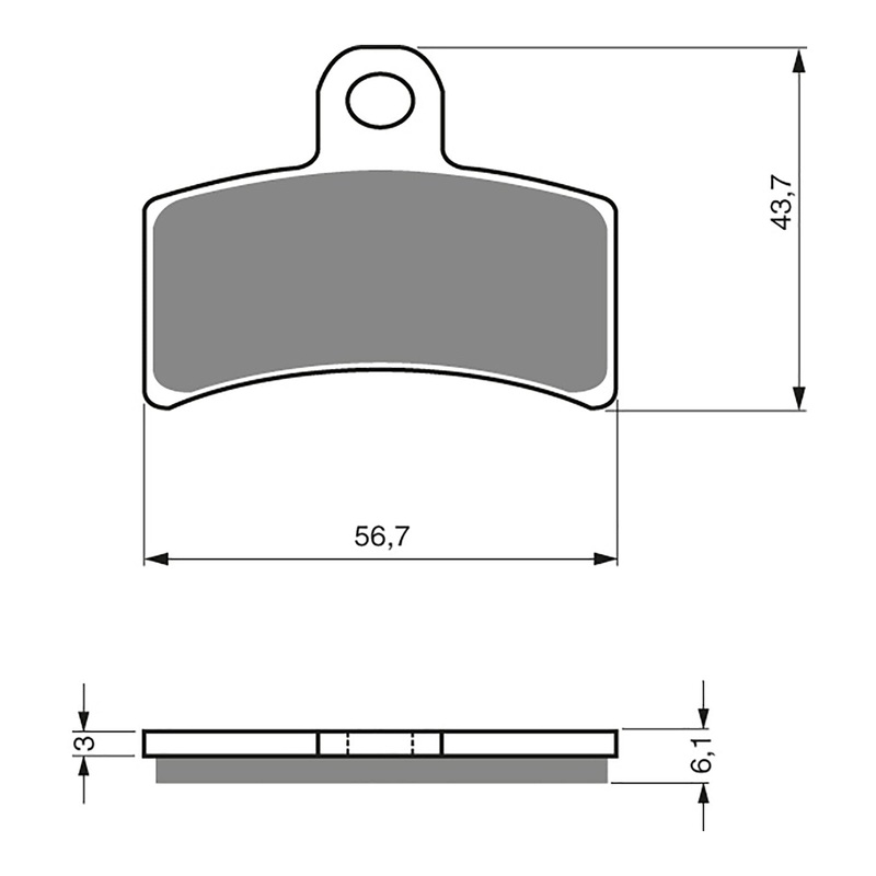 GOLDfren Brake Pads GF143 – K5