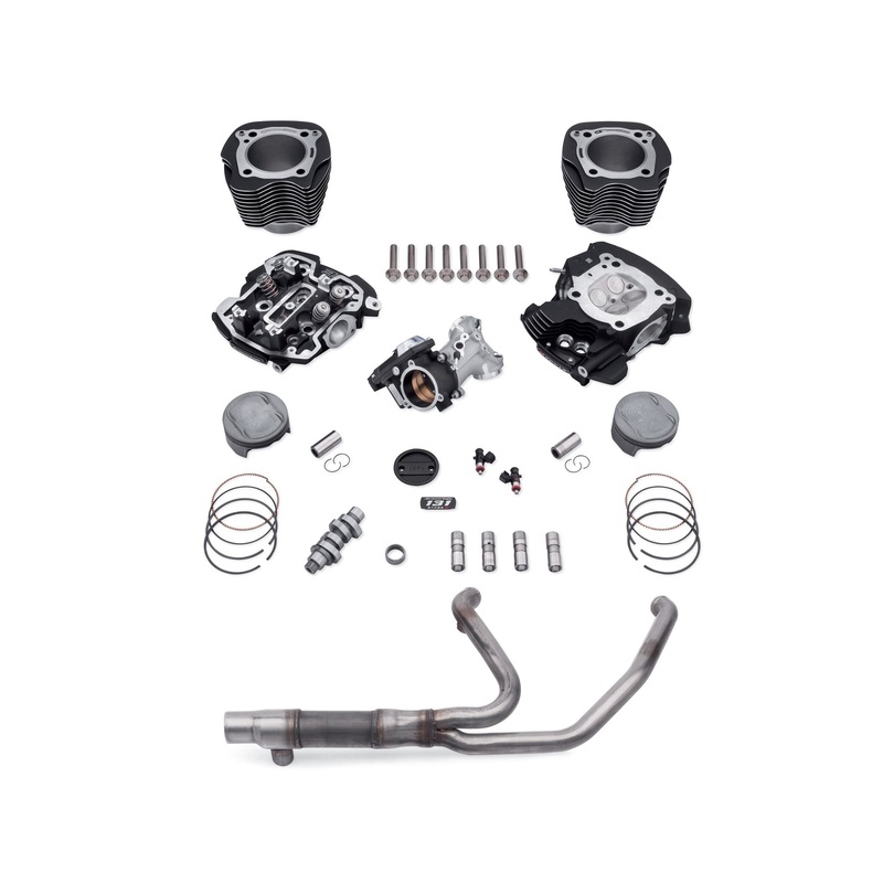 Harley-Davidson 92500080 Screamin’ Eagle Milwaukee-Eight Engine Stage IV Kit 114CI or 117CI to 131CI Screaming Eagle