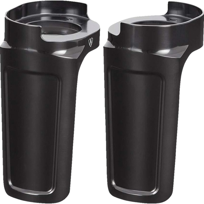 Method Bagger Fork Guards, Chrome – 14+ Touring