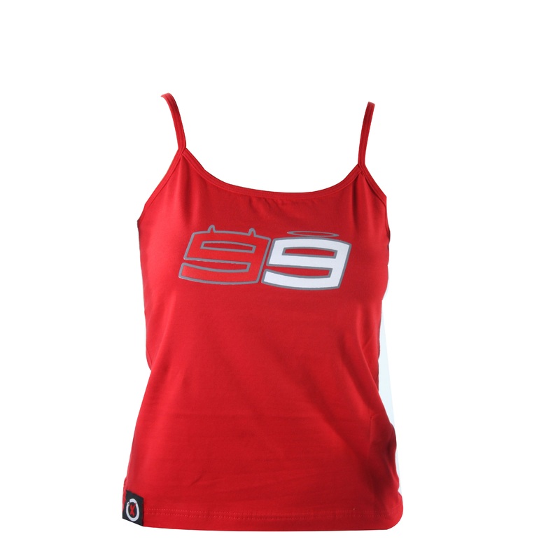MotoGP Lorenzo 99 Ladies Red Vest (Large)