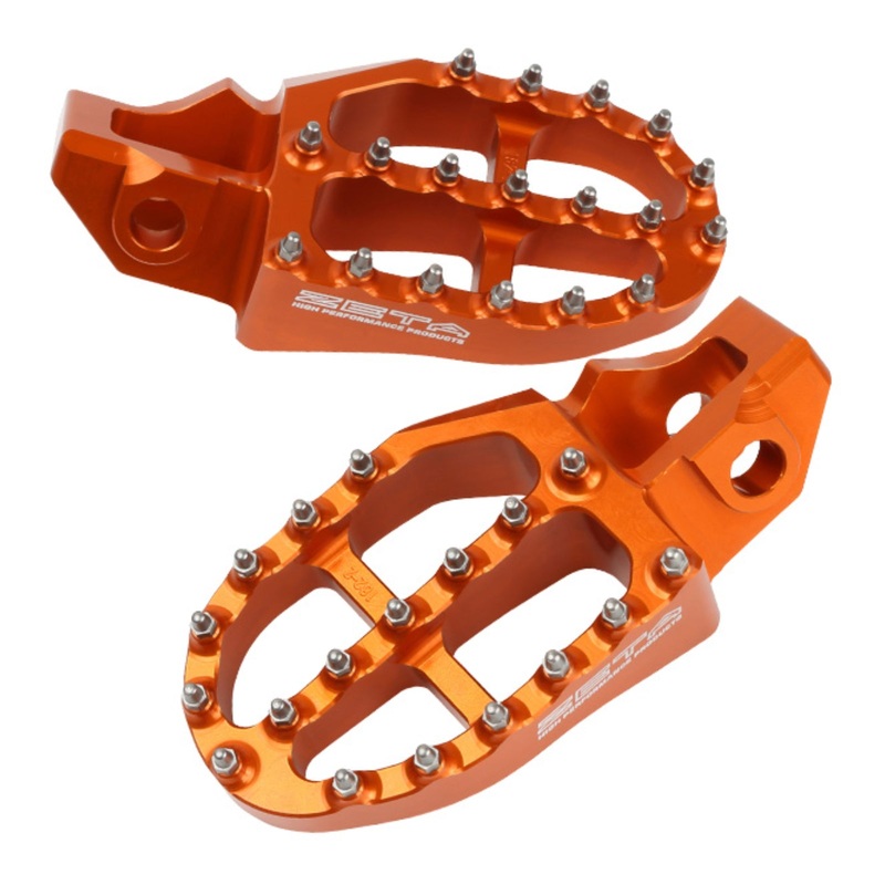 Zeta Aluminium Footpegs KTM SX ’16- Orange