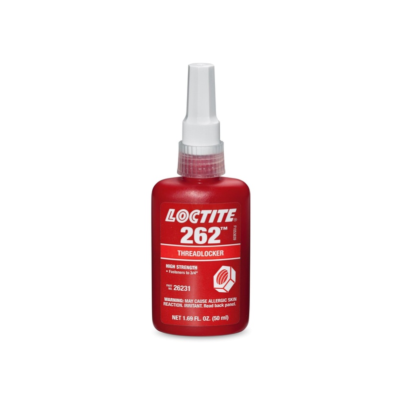 Harley Davidson 11100006 Loctite 262 Threadlocker and Sealant – Red LOCTITE,THRDLKR,RED 50ML,262 H