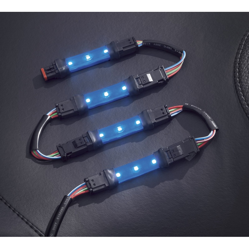 Harley-Davidson 68000214 Spectra Glo LED Light Pod 4-Lamp Expansion Kit