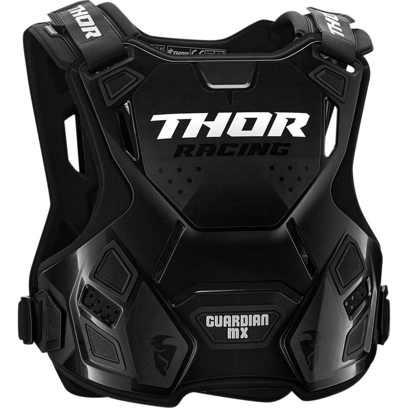 Thor Guardian MX Youth Chest Protector Roost Deflector Charcoal / Black