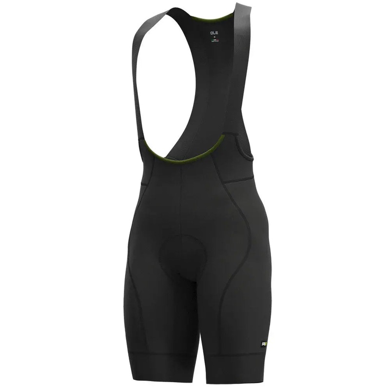 Ale Clothing Green Speed PR-R Cycle Bib Shorts Black