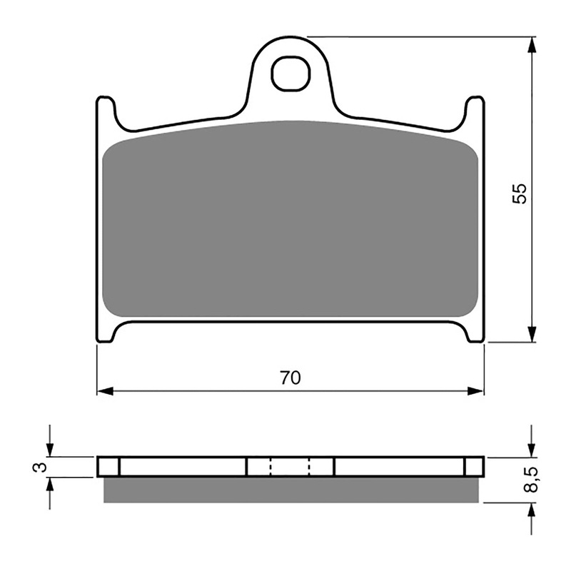 GOLDfren Brake Pads Sintered Sports GF017 – S3 (PH189 / PH50)
