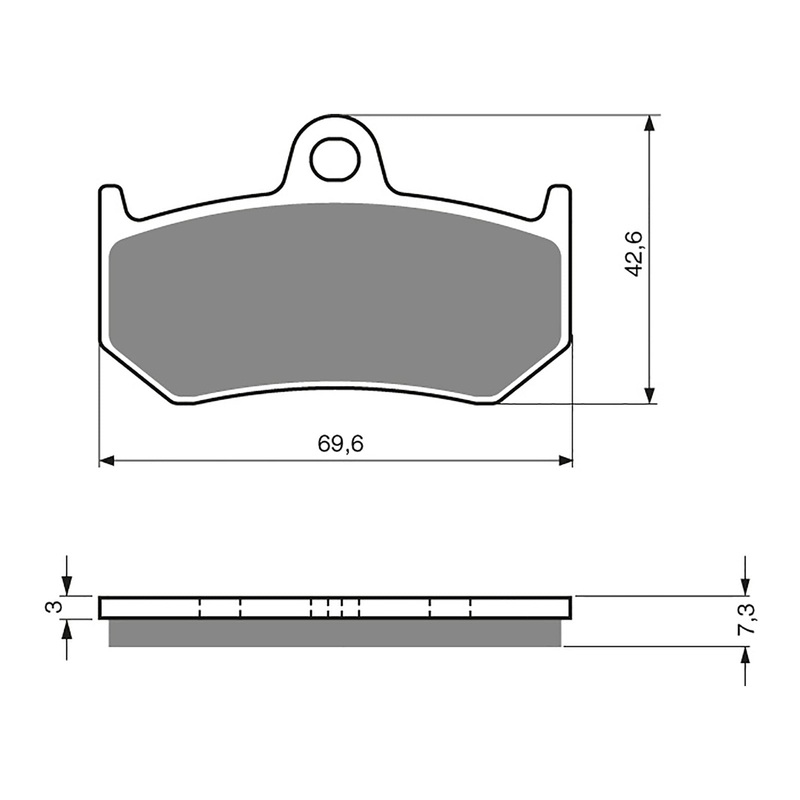 GOLDfren Brake Pads Sintered Sports GF235 – S3 ( PH298 )