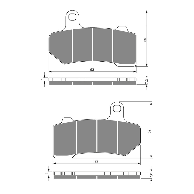 GOLDfren Brake Pads Sintered Sports GF271 – S3 ( PH353 )