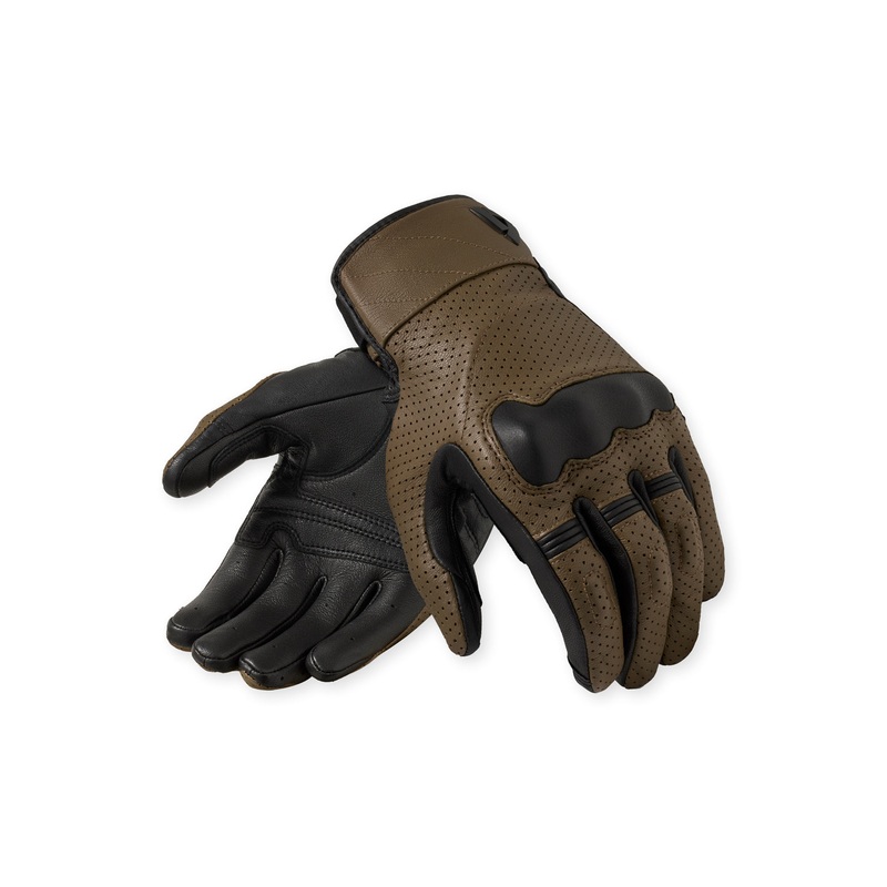 Revit New Heights Leather Gloves Brown / Black
