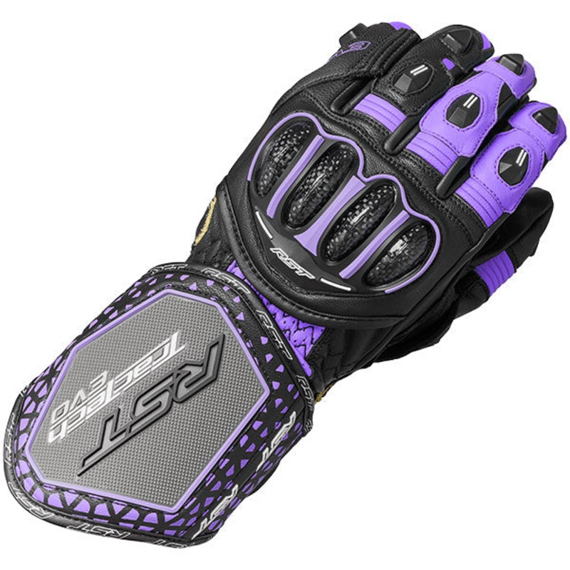 RST Tractech Evo 4 CE Ladies Gloves Black / Fushia / Grey