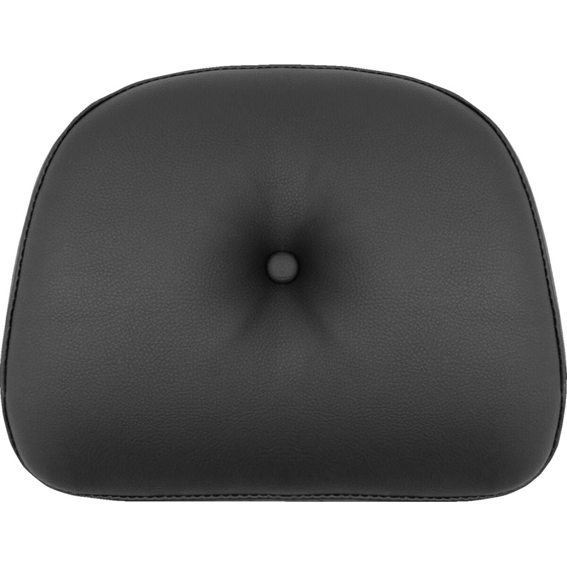 12″ Sissy Bar Pad Roadsofa, Black Pillow – Indian Touring