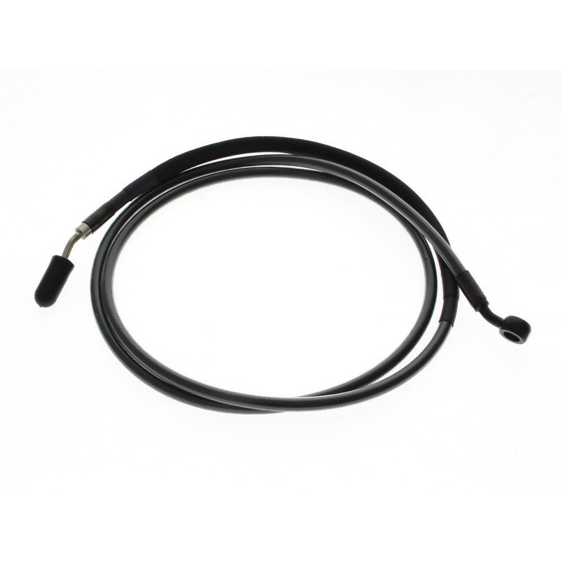 66in. Hydraulic Clutch Line with 10mm x 35 Degree Banjo – Black Pearl. Fits Touring & Softail 2017up Models with the Original H-D Hydraulic Clutch.