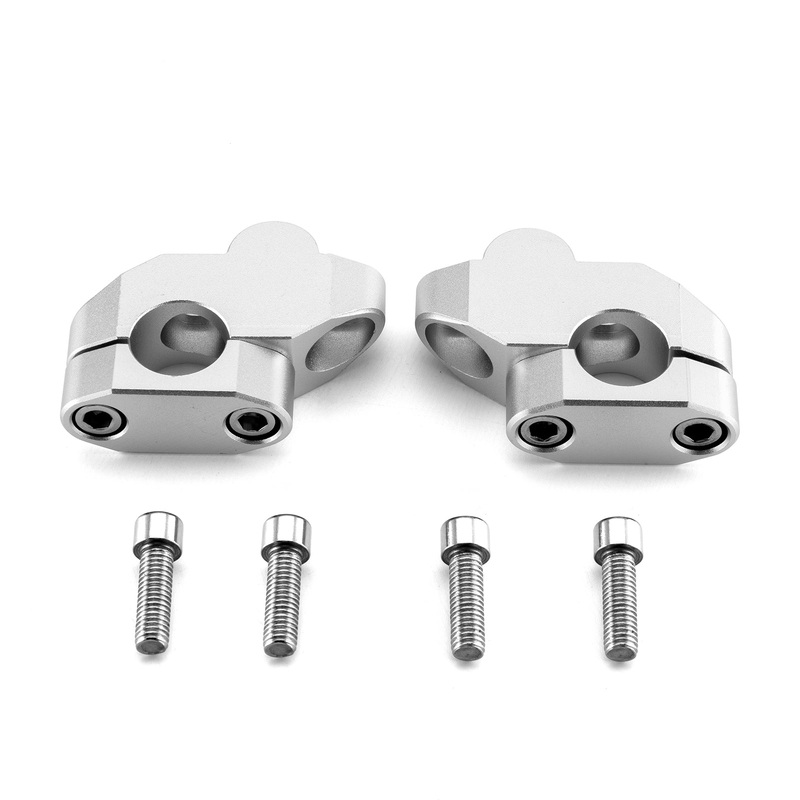 Handlebar Riser 1″ Height Fit for Kawasaki Honda Suzuki Yamaha 7/8″ Handlebars