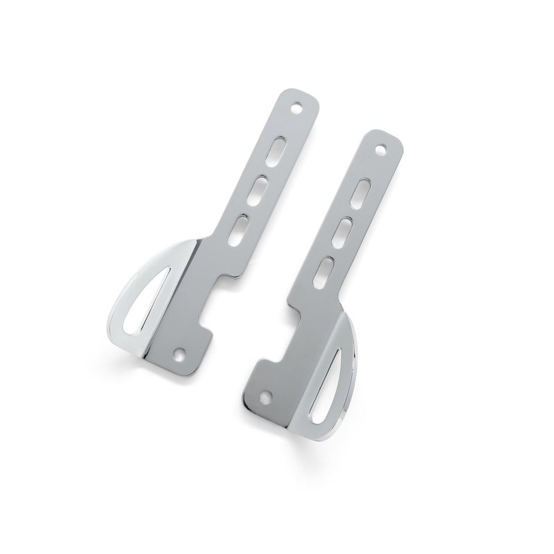 Harley Davidson 93500033 Chrome Tie-Down Brackets KIT,TIE DN STRP,BRACKETS,CHROM