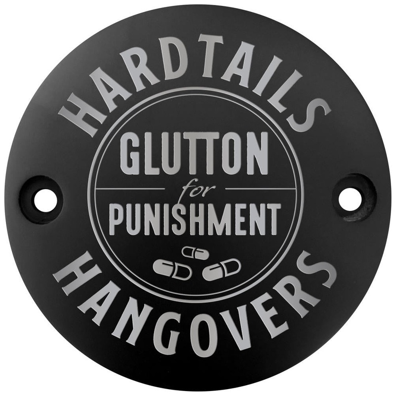 Harley Points Cover – Hardtails and Hangovers – Black