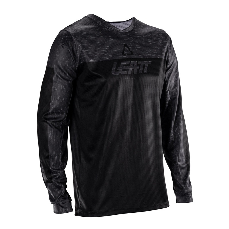 Leatt 2026 3.5 Jersey – Stealth Black / Grey